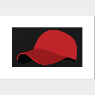 Baseball Cap Clipart Posters and Art